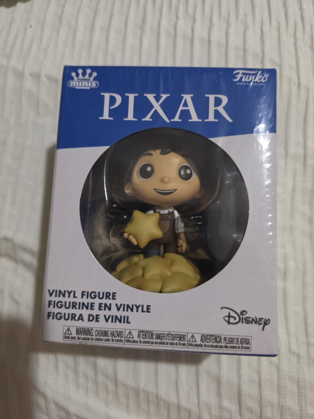 Funko Blue and Yellow Pixar Mini Figure with Star La Luna New